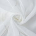 thumbnail image 7 of Topfinel White Sheer Curtains 90 inch Long Geometric White Embroidered Diamond Grommet Window Curtains for Living Room Bedroom,Tulle Window Drapes, Light Weight Soft Boho Curtains,54x90 inch,2 Panels, 7 of 7