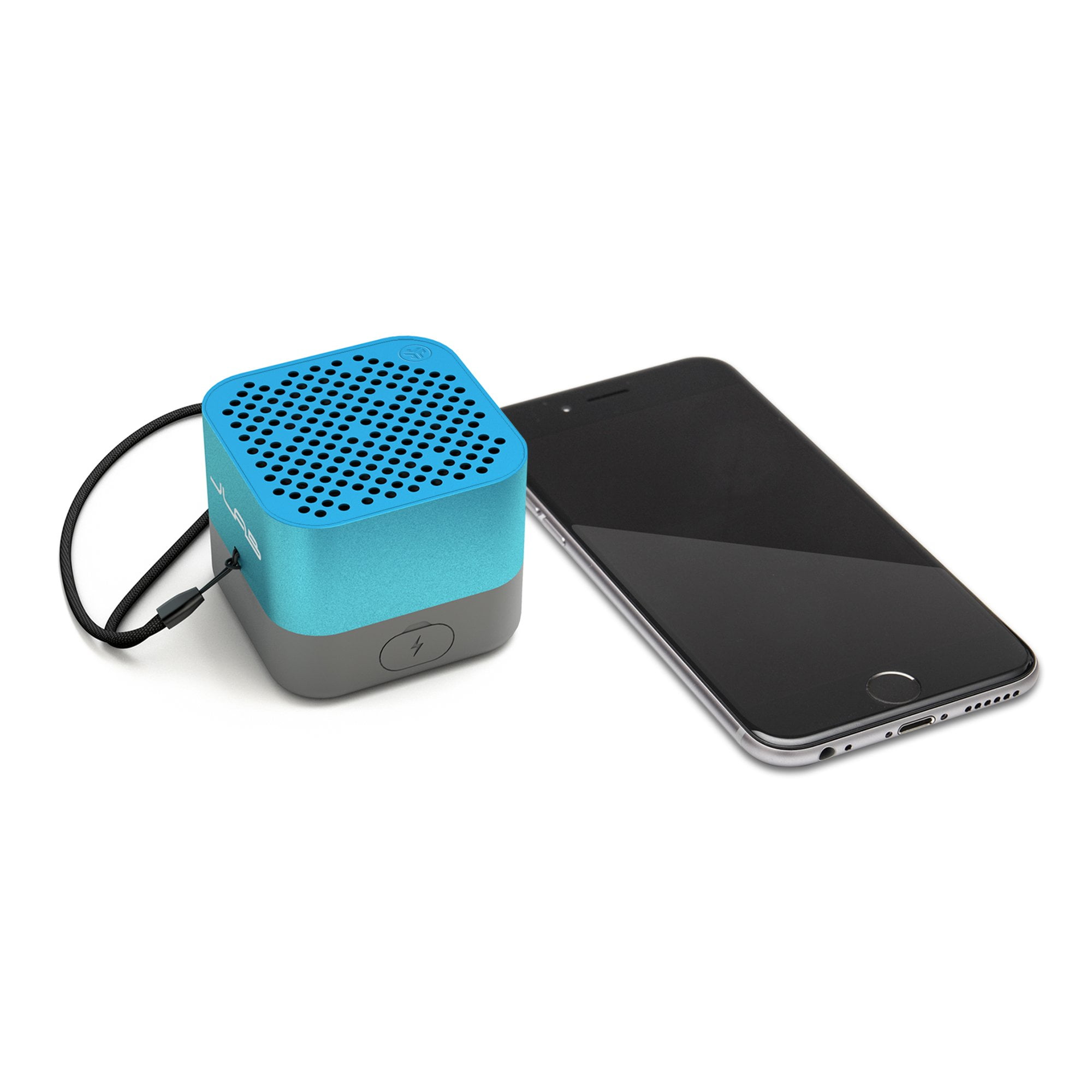 JLab Audio Crasher Micro Ultra Portable Bluetooth 4.1 Wireless Speaker -  Blue - IP54 Rated Splashproof Dustproof 10 Hour Battery 600 mAh