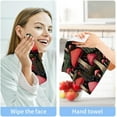 thumbnail image 7 of Coolnut 6 Pack Mushroom Forest Pure Cotton Washcloths 12 x 12 Inch Reusable Absorbent Soft Cotton Face Towels Fingertip Towels Set for Gym Towels,Hotel and Spa Wash cloth, 7 of 7