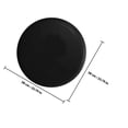 thumbnail image 2 of Homoyoyo Black PVC Rv Tire Cover Protector for Outdoor Use with Uv Stabilized Thickened Material, 2 of 6