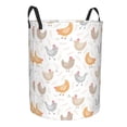 thumbnail image 2 of Balery Funny Chicken Round Laundry Basket with Handles Waterproof Freestanding Laundry Hamper for Clothes Toys in the Dorm and Family-Medium, 2 of 8