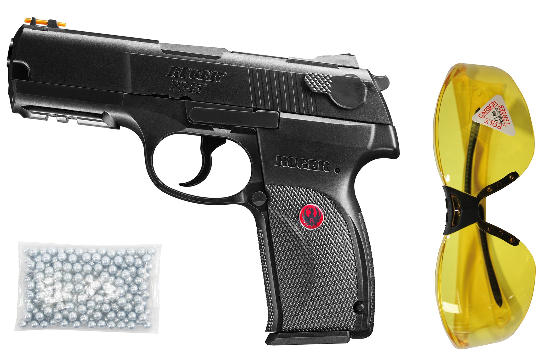 Umarex Ruger P345 Precision Kit .177 BB CO2 Air Pistol Gun With Glasses