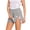 Light Gray, variant on Women's Tear Away Shorts Side Split Open Cotton Leg Breakaway Post Surgery Recovery Bottoms