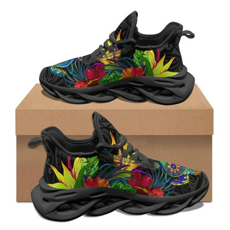 

Gradient Australia Aboriginal Turtle Indigenous Art Round Toe Non-slip Vulcanized Shoes Fashion Brand Woman Comfortable Sneakers