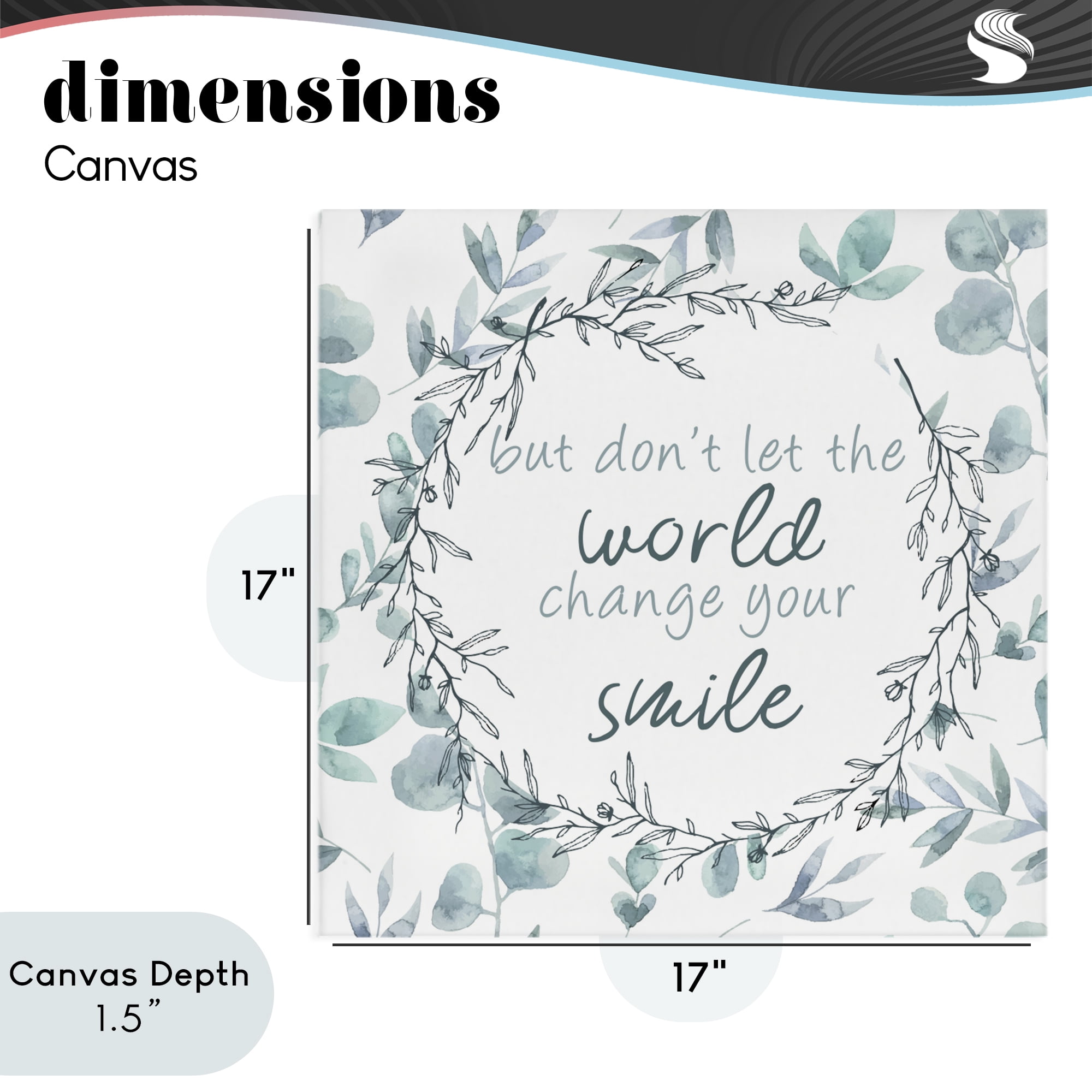 Stupell Industries Don't Let The World Change Canvas Wall Art, design by Kim Allen