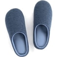 thumbnail image 7 of Slack Men's Daniel Waffle Knit Memory Foam Scuff Slipper, 7 of 7