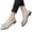 Silver, variant on Glitter Silver Dress Shoes for Women Wedding Sequin Bowknot Rhinestone Slip on Ballet Flats