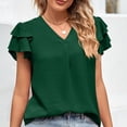thumbnail image 1 of Top casual para mujer,Camiseta de manga corta para mujer Camisa casual para mujer Blusa de manga corta para mujer Altamente recomendado, 1 of 6