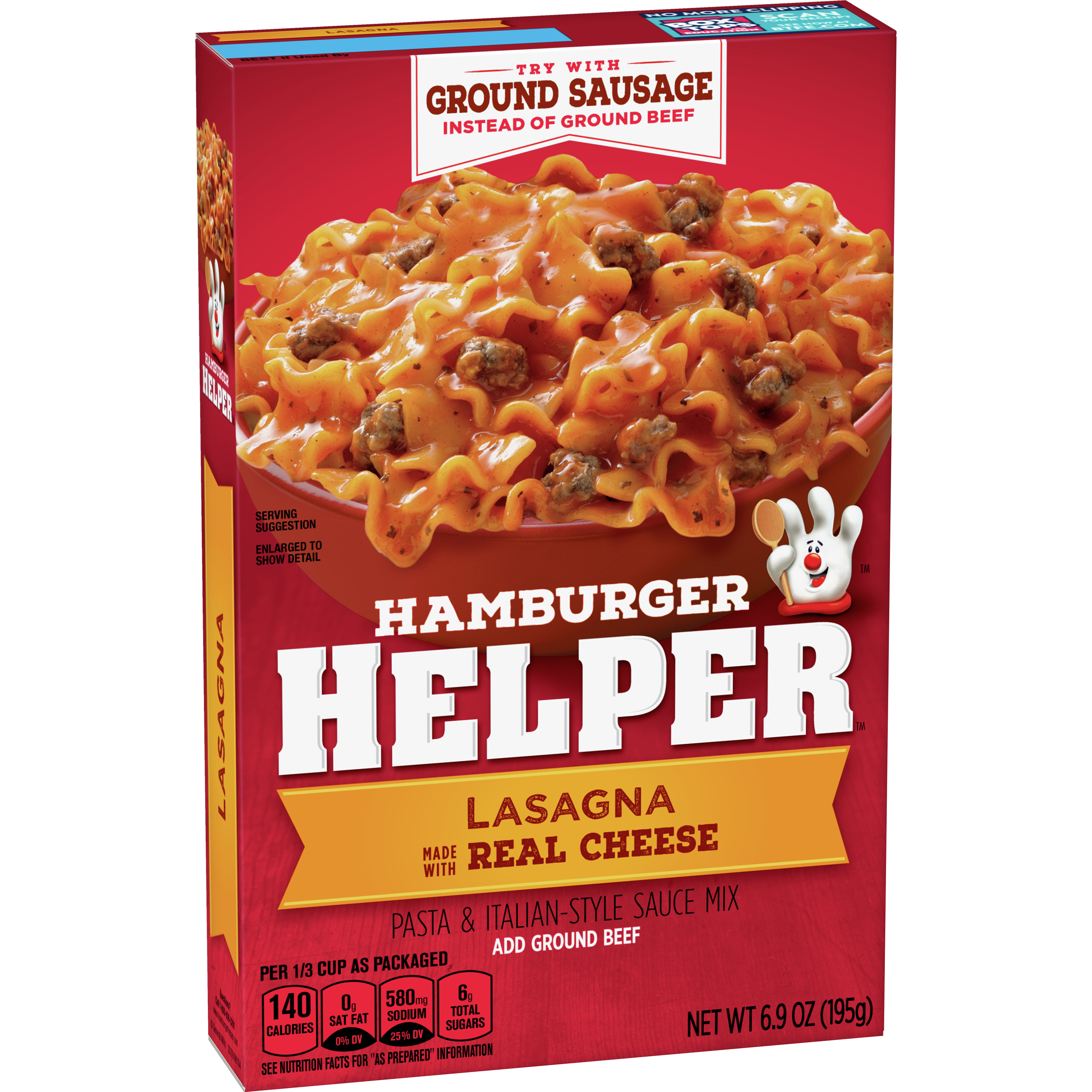 Hamburger Helper, Lasagna, 6.9 oz box - image 2 of 9