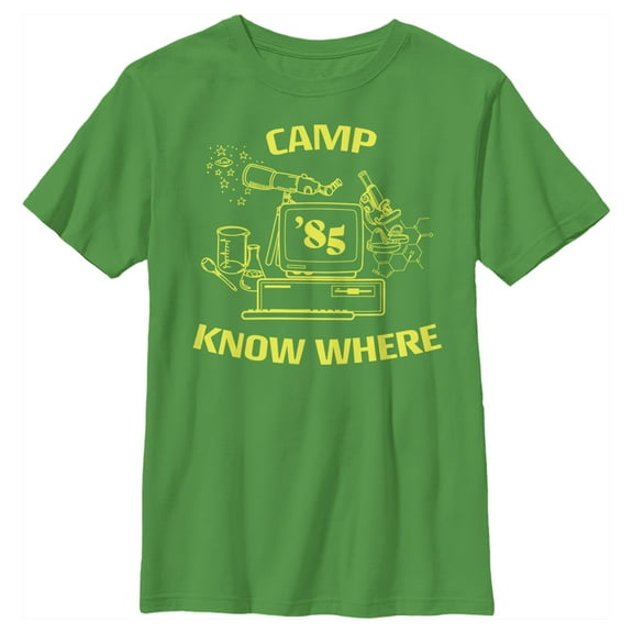 Netflix Boy's Stranger Things Camp Know Where Costume Graphic T-Shirt