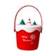 thumbnail image 2 of Bolsa de regalo de Navidad Bolsa de regalo de Navidad Envoltura de regalos Compras Envoltura de regalos para las fiestas Muñeco de nieve rojo cilíndrico, 2 of 9
