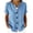 Sky Blue, variant on Yievot Womens Button Down Shirts Short Sleeve Loose Casual Tops Ladies Summer Blouses