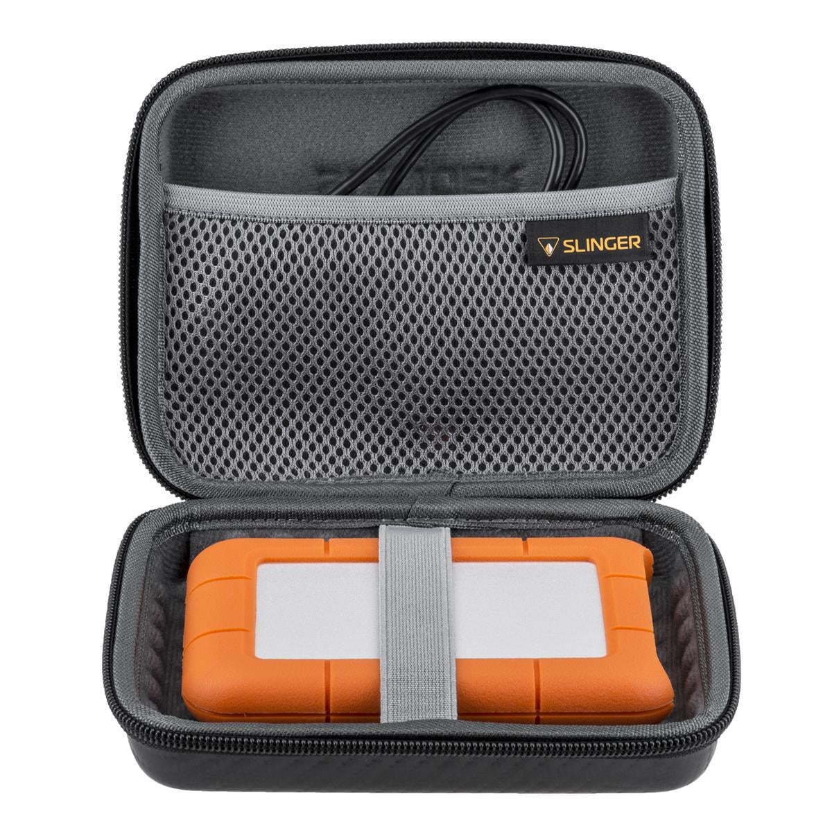 SanDisk Extreme PRO Portable 4TB USB 3.2 Gen 2 Type-C External SSD V2, 2-Pack, Bundle with HD-1 Drive Case