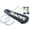 2pcs Greens (Free Bag & Tapes), variant on Original Design Badminton Racket, 4U Carbon Fiber Composite 28lbs Pre-Strung, Tacky Grip, Hardline Design for Power & Control