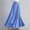 Blue, variant on Patlollav Dresses for Women 2024,Women Casual Summer Large Solid Elastic Waist Flax A-Line Ankle Skirt,Sizes Free Size