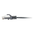 thumbnail image 1 of C2G 1.5ft Cat6 Ethernet Cable - Slim - Snagless Unshielded (UTP) - Gray - Patch cable - RJ-45 (M) to RJ-45 (M) - 1.5 ft - UTP - CAT 6 - molded, snagless - gray, 1 of 3