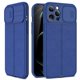 thumbnail image 1 of Funda protectora de lente de cámara deslizante para iPhone 13 12 Mini 11 14 Pro Max XR XS 7 8Plus, funda de lujo con textura de cuero suave a prueba de golpes Tan Jianjun unisex, 1 of 2