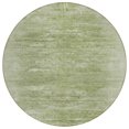 thumbnail image 2 of HomeRoots 587622 8 ft. Round Abstract Washable Indoor & Outdoor Area Rug, Artichoke Green & Fern Green, 2 of 5