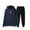 A-Black, variant on VBTAPA Men's Track Suits 2 Piece Set Active Jogging Suits Long Sleeve Quarter Zip Hoodie Sweatsuit Hooded Sweatshirt Jogger Pants Casual Workout Sports Outfits Suits Gray M