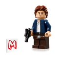 thumbnail image 2 of LEGO Star Wars Minifigure - Han Solo with Holster Pattern (with Blaster) 75243, 2 of 5