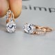 thumbnail image 5 of Elegant Oval Cut Marble Zircon Earrings - Perfect for Bridesmaid Wedding Jewelry and Gifts, 5 of 5