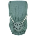 thumbnail image 1 of Wood Arm Chair Cover Elastic Chair Cover Polyester Spandex Jacquard Removable Accessory stylish decor Dark Green, 1 of 9