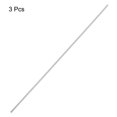 thumbnail image 3 of Uxcell 4mmx350mm Tige Ronde en Acier Inoxydable 304 pour Bricolage Argent - 3 Pcs, 3 of 4