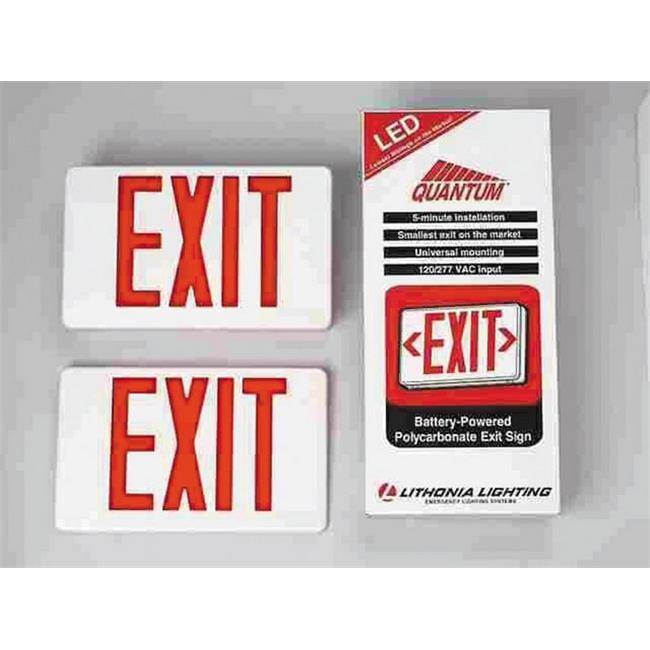 Lighted Exit Signs Battery Powered Shelly Lighting