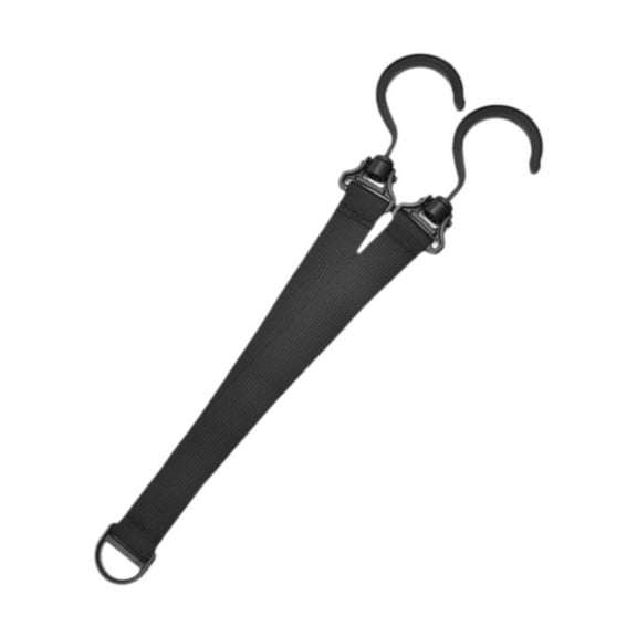 MAGIDEAL Longboard Hanging Strap with Hooks Sled Board Door Rear Hook Strap Wall Mounted