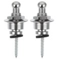 thumbnail image 6 of DINHEAROM Guitar Strap Button Electroplating Alloy 2Pcs 2In Prevent Slipping, 6 of 8