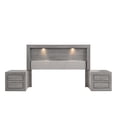 thumbnail image 1 of Recamara Kessa Muebles  Valentina King Size 3 Piezas Gris, 1 of 10