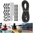 thumbnail image 4 of Kit De Correa Para Kayak, Cuerda Elástica Para Kayak De 2,44 M, Hebilla En Forma De C Para Kayak, Pesca, Canotaje, Tienda De Campaña, Bote De Goma, Canoa OTVIAP Kayak Elastic Rope with Hook Fixed, 4 of 8