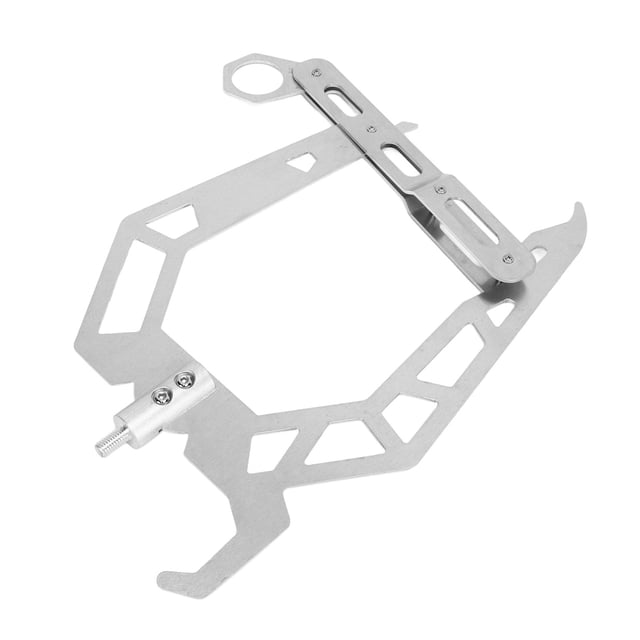 Mooring Rope Dock Hook,U Type Mooring Rope Threader Stainless Steel Dock Hook Cable Wire Guider Ship Parking Tool