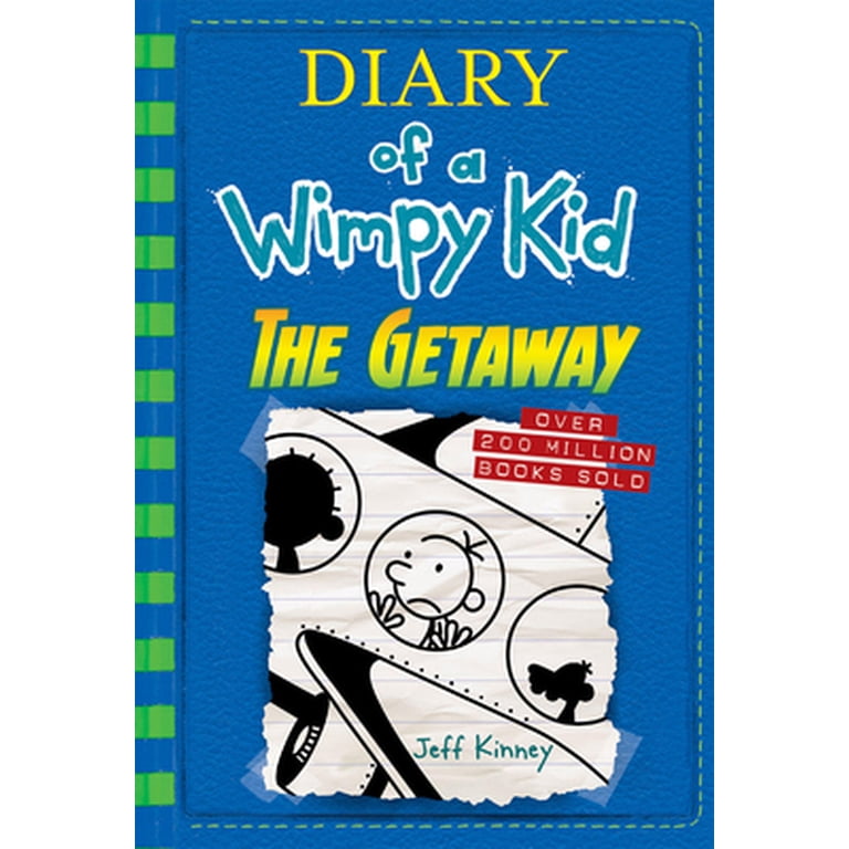 Jeff Kinney, Hardcover Book, The Getaway, Diary of a Wimpy Kid #12