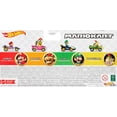 thumbnail image 2 of Set de vehículos de juguete Hot Wheels Mario Kart, paquete de 4 con 1 exclusivo, 2 of 2