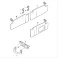thumbnail image 2 of Car Interior Sunvisor W/Mirror for Right 5G0857552, 2 of 5