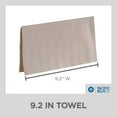 thumbnail image 5 of Pacific Blue Basic® S-Fold Recycled Paper Towels by GP PRO (Georgia-Pacific), Brown, 23504, 9.9” x 9.2” (LxW), 250 Towels Per Pack, 16 Packs Per Case, 5 of 11