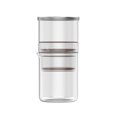 thumbnail image 1 of TFixol Cold Brew Coffee Maker - 300ml Glass Iced Tea & Coffee Cold Brew Maker, 1 of 6