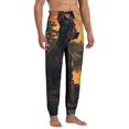 thumbnail image 4 of Pofeuu Sunset Meditating Doberman Print Sweatpants for Men, Men's Lounge Pants, Men's Athletic Pants, Men's Sweat Pants with Pockets-XX-Large, 4 of 5