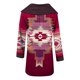 thumbnail image 5 of Mujeres Casual Manga Larga Raya Patchwork Largo Cardigan Tops Blusa Abrigo Fridja  BV0+3639, 5 of 5