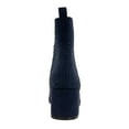 thumbnail image 2 of REACTION KENNETH COLE Womens Navy Embellished Stretch Rida Round Toe Block Heel Dress Booties 9.5, 2 of 4