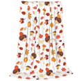 thumbnail image 2 of Fotbe Autumn Maple Leaf with Hedgehog Manta de Franela Acolchonada con Estampado, Súper Suave y Esponjosa, Extra Grande para Sofá, Cama, Uso Todo el Año-60"x50", 2 of 7