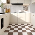 thumbnail image 5 of DEWOO 12''x12'' Peel and Stick Kitchen Backsplash Tiles Floral Cute Contact Paper Vintage Village Country Cottage Wallpaper Farmhouse Renter Friendly Geometry Heat & Water Resistant Kitchen Bedroom, 5 of 10