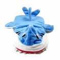 thumbnail image 3 of Sudadera con capucha de forro polar de tiburón Mogoko para mascotas, cálida, L, 31 cm, 3 of 7