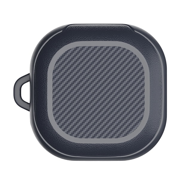 Audífonos Funda protectora de TPU con llavero para Samsung Galaxy Buds Live (azul oscuro) Tmvgtek Para estrenar