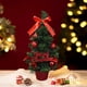 thumbnail image 1 of Mini Árboles de Navidad Artificiales, Decoración de Escritorio, Árbol de Navidad de Mesa para Decoraciones de Mesa Navideñas., 1 of 6