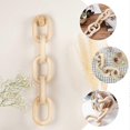 thumbnail image 2 of Wood Chain Pendant Wall Desktop Wood Knot Home Office Wall Hanging Ornament, 2 of 3