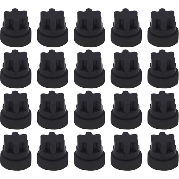 Ultra Durable 00618112 00637940 Rubber Grate Feet Replacement Part by - Exact Fit For Thermador & Bosch Range/Gas Range/Gas Cooktop - Replaces 1999626 617174 618112 PS3478553 - PACK OF 20
