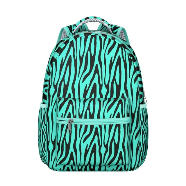 Tropical Leopard Backpack Cute Animal Print, Modern Cheetah Pattern School Bag for Students and Daily Use