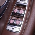 thumbnail image 3 of 6Pcs Crystal Rhinestone Decoration Stickers Heart Shape Car Interior Button Decorative Decals Bling Crystal Rhinestone DIY Car Decoration Sticker Car Rhinestone Embellishment, 3 of 9